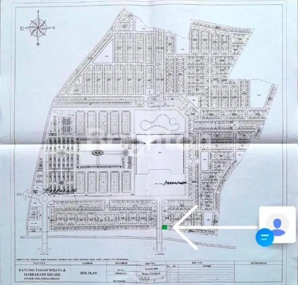 LANGKA JARANG ADA JUAL KAVLING TAMAN  WISATA PONDOK UNGU, BEKASILOKASI SANGAT STRATEGIS BERADA DI JALAN UTAMA KOMPLEKS
