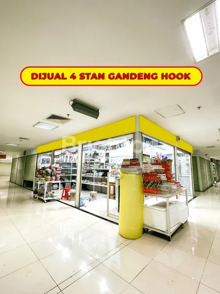 JUAL 4 STAN GANDENG PASAR TURI BARU, COCOK UNTUK PERTOKOAN DEKAT DENGAN STASIUN PASAR TURI