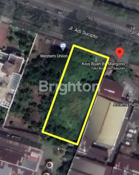 TANAH KERING STRATEGIS LEBAR DEPAN 20 METER MANAHAN