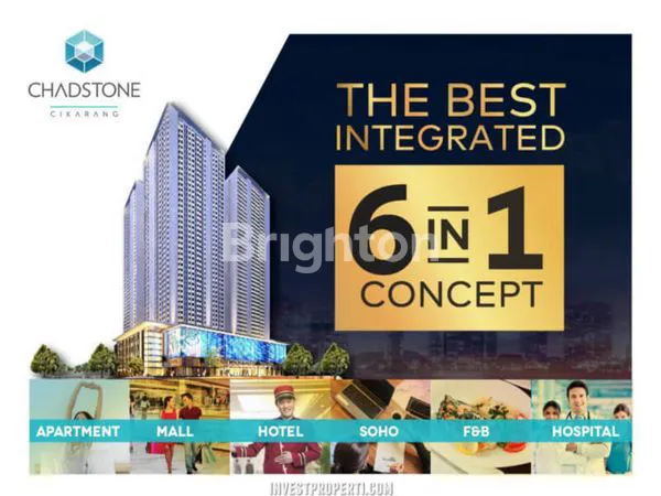 image APARTEMEN CHADSTONE 2 KAMAR TIDUR TERMURAH GAK SAMPAI 800 JUTA! (1)