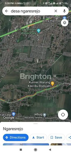 TANAH COCOK UNTUK DIBANGUN RUMAH DI NGARESREJO SUKODONO SIDOARJO