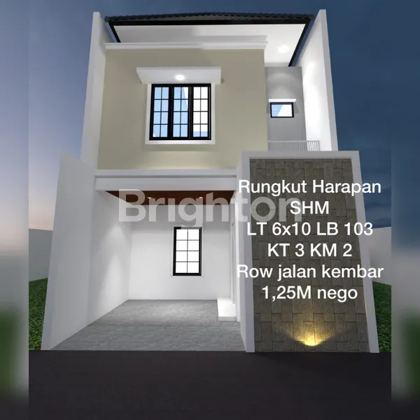 image 50 METER DARI RAYA MERR NEW GRESS MINIMALIS AMERICAN @ RUNGKUT HARAPAN JALAN KEMBAR  (1)