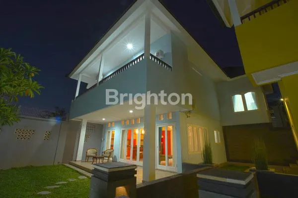 VILLA DI BALI, DI DEARAH PABEAN BEACH, LUAS 1400 M2/ 14 ARE. 3 UNIT VILLA DAN FASILITASNYA