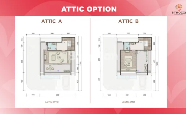 image RUMAH ATTIC CLUSTER STROZZI AT SYMPHONIA SUMMARECON GADING SERPONG TANGERANG  (3)