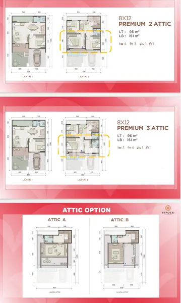 image RUMAH ATTIC CLUSTER STROZZI AT SYMPHONIA SUMMARECON GADING SERPONG TANGERANG  (4)