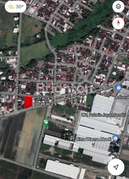 image TANAH SEWA BANGUN!!! HARGA MURAH LOKASI STRATEGIS !! COCOK UNTUK INDUSTRI DAN GUDANG (2)