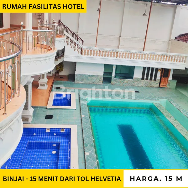 image RUMAH DENGAN FASILITAS HOTEL, 15 MENIT DARI TOL HELVETIA KOTA BINJAI (1)