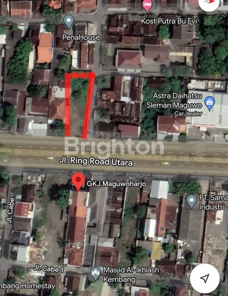 TANAH KAVLING SIAP PAKAI! COCOK UTK USAHA APAPUN, POSISI RING ROAD JOGJA, JALANAN RAMAI!! DEPAN GKI MAGUWOHARJO