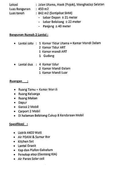 image RUMAH RIVERSIDE SIAP HUNI. LINGKUNGAN NYAMAN TENANG. LUAS & MEWAH. (7)