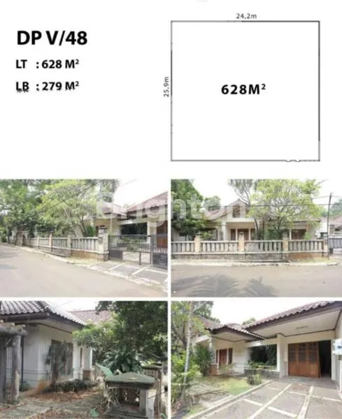 RUMAH TUA HITUNG TANAH DI JAKARTA SELATAN