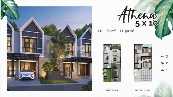 image NORTHWEST PARK SMART MILLENIAL RUMAH 2LT FS MURAH BARU SIAP HUNI CITRALAND SURABAYA BARAT (1)