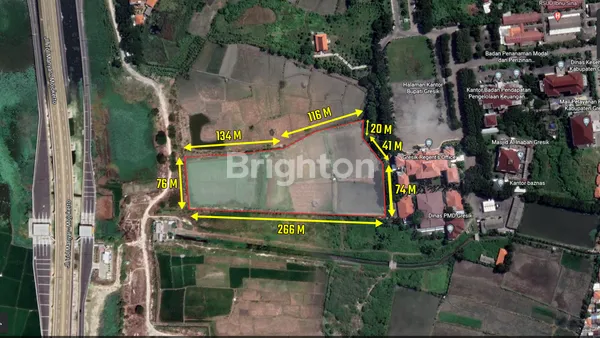 image TANAH KEBOMAS MURAH SAMPING KANTOR BUPATI GRESIK (3)