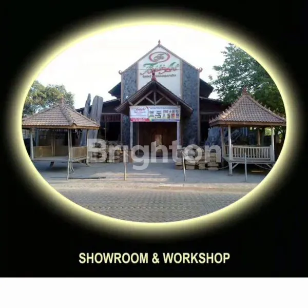 JUAL CEPAT SHOWROOM & WORKSHOP USAHA KERAJINAN KAYU DI JEPARA,JAWA TENGAH.