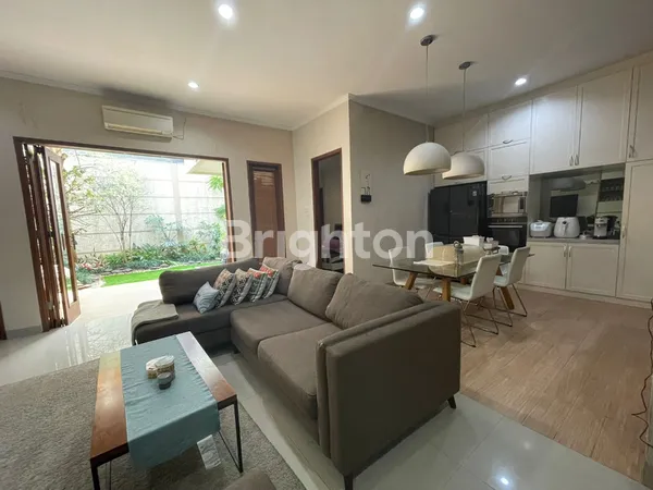 image RUMAH CANTIK SIAP HUNI SEMI FURNISH DALAM CLUSTER KEBAGUSAN RAGUNAN  (4)