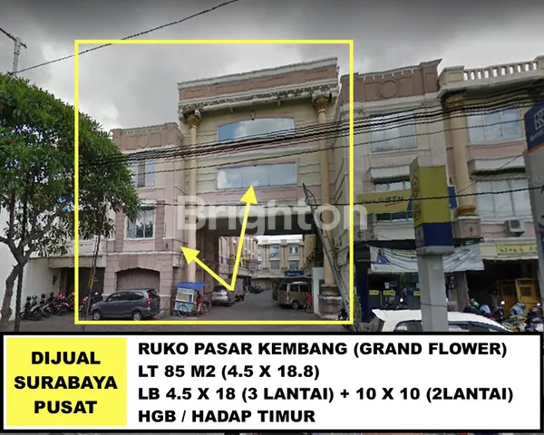 image RUKO GRAND FLOWER JALAN PASAR KEMBANG LOKASI STRATEGIS ! PUSAT KERAMAIAN (1)
