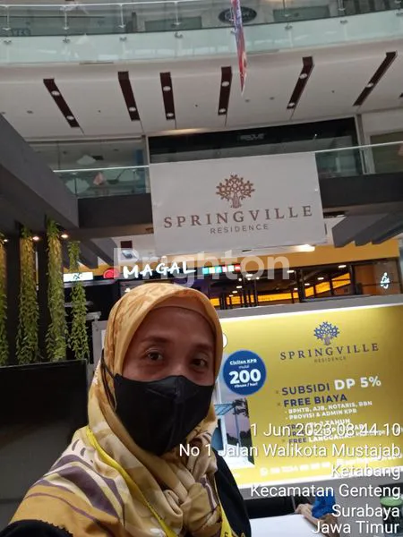 image RUMAH LEBAR 8 GRESS 2 LANTAI MINIMALIS, LOKASI EKSLUSIVE SUTOREJO PRIMA, ROW 3 MOBIL (3)