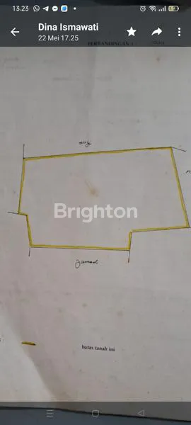 image TANAH LUAS 1 HA DI MIJEN ZONA KUNING, BISA  COCOK UNTUK  PERUMAHAN, GUDANG, ATAU PERKEBUNAN, RESTO KULINER, DEKAT JALAN RAYA SEKITAR SUDAH BANYAK RUMAH PENDUDUK   (2)