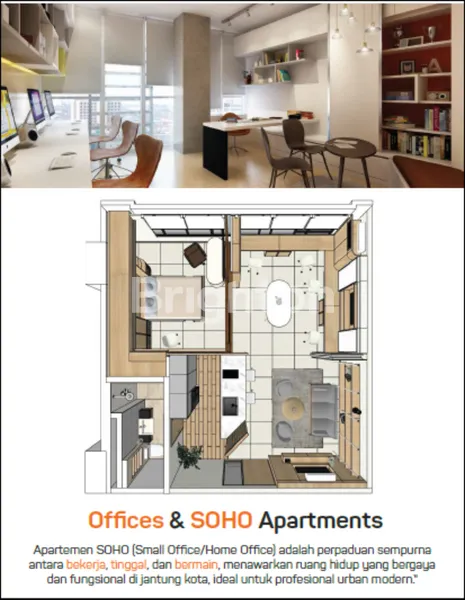 image SOHO APARTEMEN LANTAI 5 UNIT M (2)
