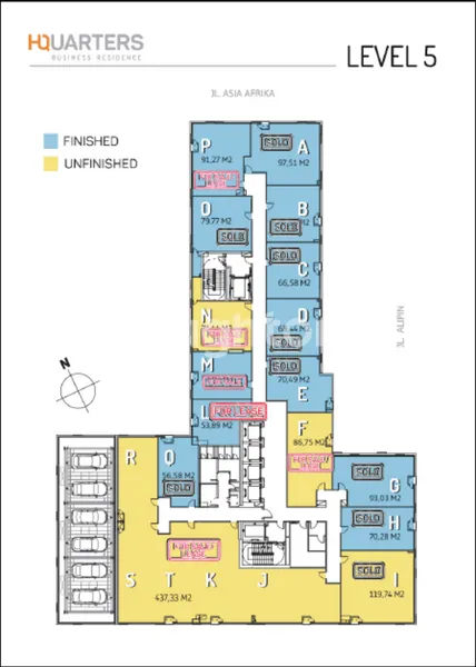 image SOHO APARTEMEN LANTAI 5 UNIT M (5)