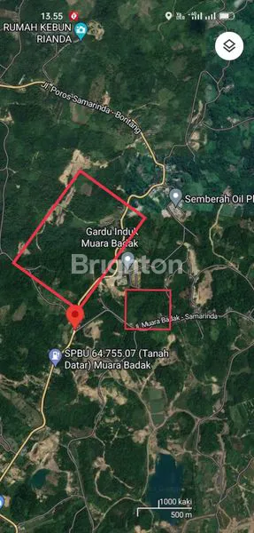 image LAHAN TANAH UNTUK LOKASI BISNIS DAN PEMBANGUNAN PERUMAHAN DI JALAN POROS SAMARINDA BONTANG (2)