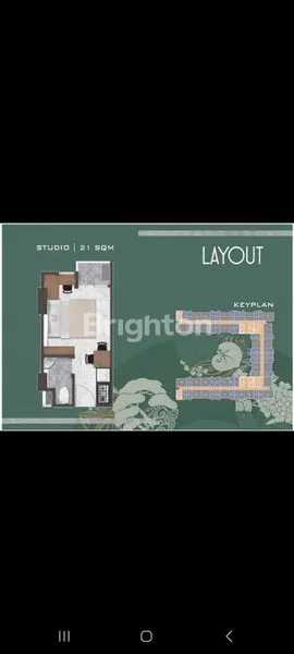 image APARTEMEN TOKYO RIVERSIDE PIK 2, TYPE STUDIO TOWER A UKURAN 21 M2 VIEW CITY TOWER GINZA PIK 2 PANTAI INDAH KAPUK (5)