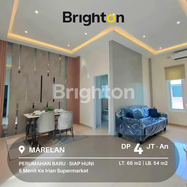 image RUMAH BARU DAERAH MARELAN, SIAP HUNI, 5 MENIT KE IRIAN SUPERMARKET MARELAN (1)