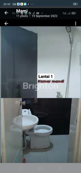 image RUMAH 2 LANTAI WISATA SEMANGGI MINIMALIS, DEKAT GERBANG UTAMA (4)