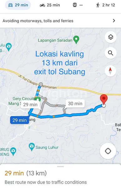 image TANAH KAVLING LUAS 35 HEKTAR DI LOKASI FUTURE DEVELOPMENT KABUPATEN SUBANG, JAWA BARAT (2)