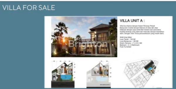 image VILLA BAGUS FULLY FURNISHED DI CANGGU BALI (6)