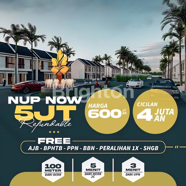 image MODERN MINIMALIS 600 JUTAAN LOKASI PRIME GUNUNG ANYAR, SURABAYA TIMUR (1)