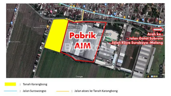 image TANAH ZONA INDUSTRI SAMPING PABRIK AIM SIDOARJO (2)