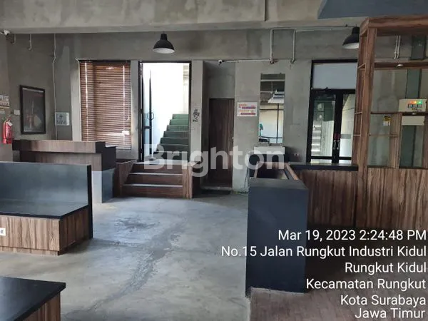 image GEDUNG SIAP NGOMSET DI RUNGKUT KIDUL BEKAS RESTO & CAFE (5)
