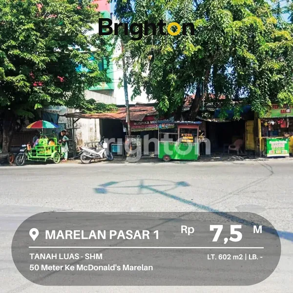 image TANAH LUAS MARELAN PASAR 1, SHM, 50 METER KE MCDONALD'S MARELAN (1)