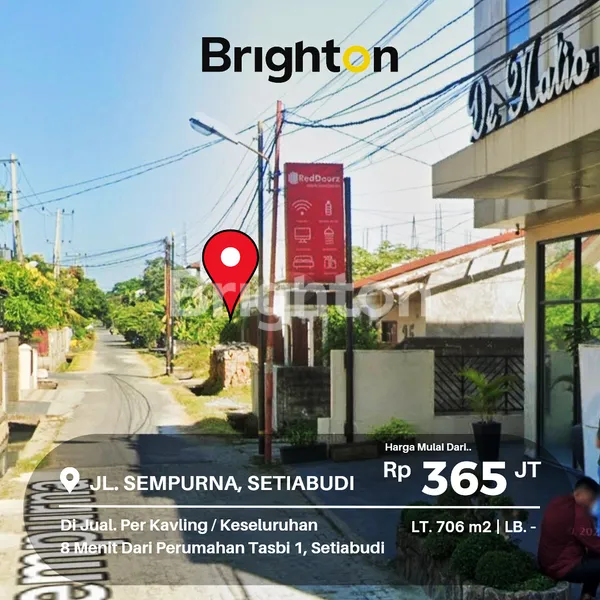 image TANAH KAVLING JL SEMPURNA 8 MENIT DARI PERUMAHAN TASBI 1 (1)