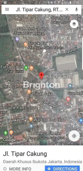 image TANAH TIPAR CAKUNG 2 HA COCOK UNTUK DIBANGUN RUKO ATAU PERUMAHAN ATAU INVESTASI (2)