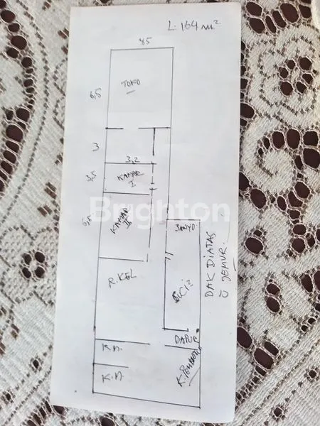 image RUMAH MURAH MODEL GENTONG DI JALAN BESAR KEDIRI KOTA (1)