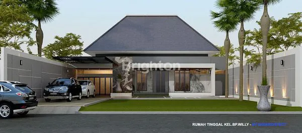 Gambar Property RUMAH SULTAN ELITE MODERN MINIMALIS GOLF VIEW JALAN UTAMA