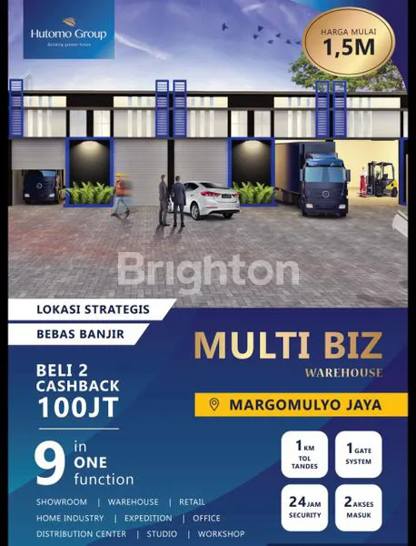 image GUDANG BARU GRESS LOKASI STRATEGIS DI MARGOMULYO JAYA (1)
