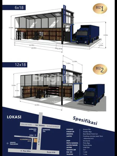 image GUDANG BARU GRESS LOKASI STRATEGIS DI MARGOMULYO JAYA (2)