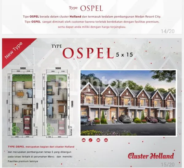 image MEDAN RESORT CITY CLUSTER HOLLAND ~ TYPE OSPEL (1)