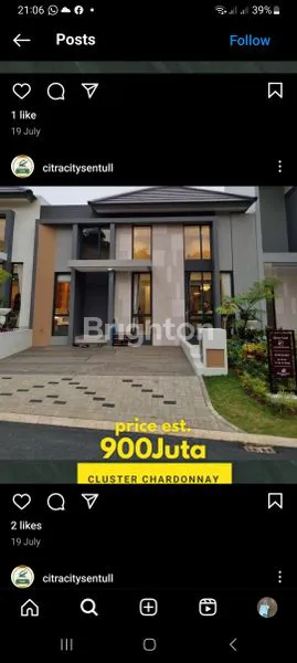 image RUMAH UNDER 1M DENGAN VIEW GOLF DI KAWASAN SENTUL (2)