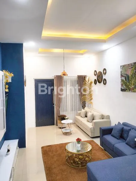 image RUMAH MEWAH BARU JADI KONSEP VILLA SHM IMB LENGKAP DI POROS JL HARGA NEGOTIABLE (5)
