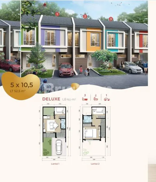 image RUMAH BARU CLUSTER MARTINEZ GADING SERPONG 2 LT (2)