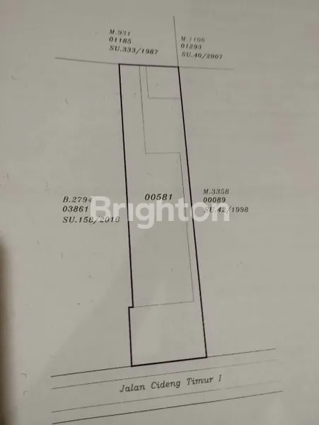 image RUMAH LAMA CIDENG TIMUR HARGA NJOP (4)