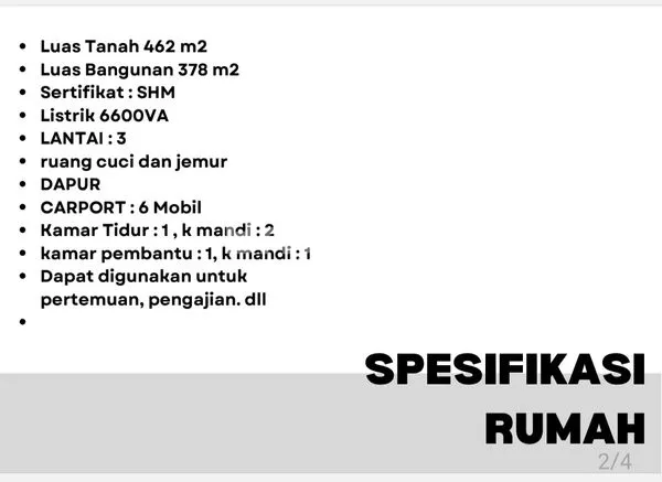 image RUMAH AULA MODERN - TELAGA GOLF SAWANGAN (3)