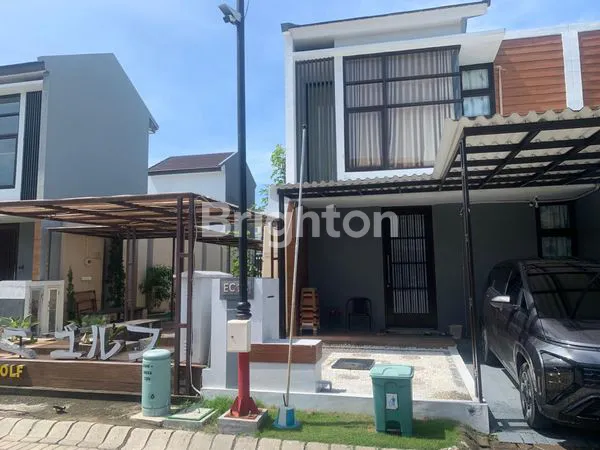 image RUMAH BARU GRESS ADA MINI GOLF DAN FULL FURNISHED DI SHOJI LAND SIDOARJO  (1)