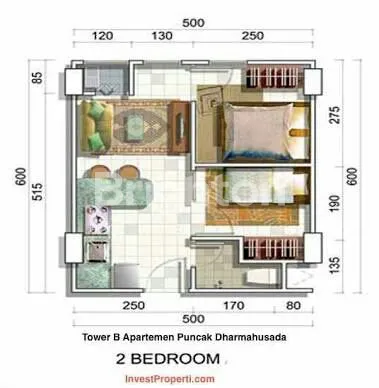 image  APARTEMEN PUNCAK DHARMAHUSDA KOSONGAN (1)
