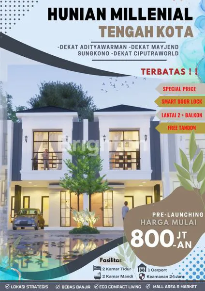 image RUMAH MINIMALIS 2 LT DI JL WONOSARI KIDUL SURABAYA  (1)