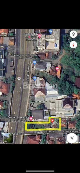 TANAH HOOK SIAP PAKAI!! LOKASI PREMIUM!! ROW JALAN 4 MOBIL PAPASAN!!!