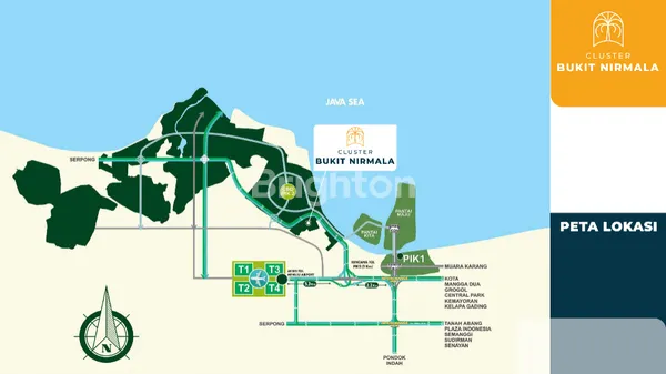 image RUMAH BUKIT NIRMALA PIK 2 TIPE KENCANA 6 X 12.5 M, LT : 75 M2, LB : 124 M2 (5)